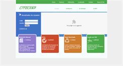 Desktop Screenshot of citocamp.com.br